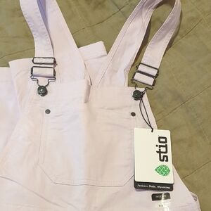 Stio Lavender Overalls Small